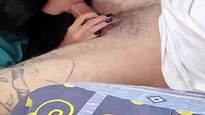 she loves deepthroat and cowgirl until i fill her with cum