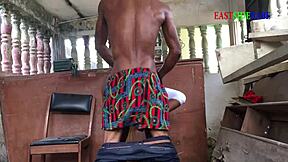 After romantic moments with ebony partner, husband catches us