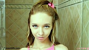 Does This Bath Hide Her Sexy Body?