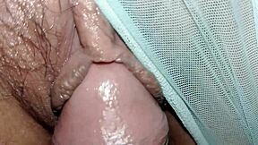 The cute teen stepsister seduces her friend's boyfriend with wet pussy