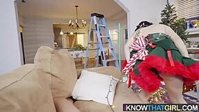 mofos lucie cline bambino xmas sex for naughty teen elf with anal