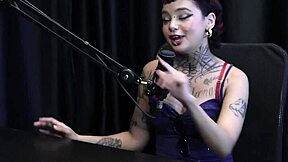 annie clementine starts with sensual pics, chats, and ends up fucking on the street in sheer red 😈