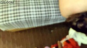 Beautiful whore gasps on deepthroat cock