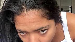 i invite friend home while parents away and finish in mouth