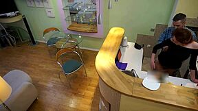 young redhead candy red gets fucked by her old step dad