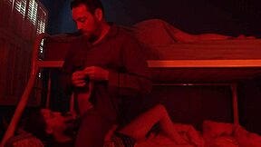 Stepdaughter toys herself while friend bangs stepdad