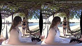 wankzvr - what's yours is mine with alex blake gracie may green brunette girlfriend reality cock pov big cock teen 18+ group friend