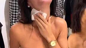 Flash Tits And Fuck Quick In Dressing Room!