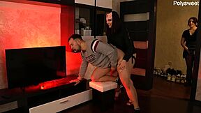 she let her husband watch her pegging with a girlfriend