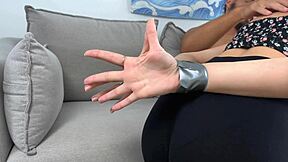 Moms Friend Sucks Bound Dick