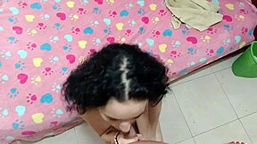 I bang my virgin stepsister until I finish on her face - POV in Spanish