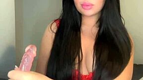 Slutty British Girlfriend's Horny Webcam Orgasm!