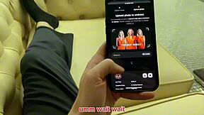 Hot Cousin Makes Me Fuck Her Ass After Jerking Off