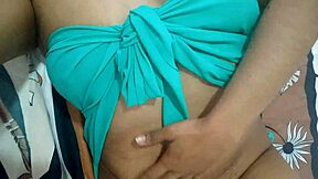 homemade massage on my pussy and big tits