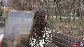 bent over german teen alisa horakova with saggy tits and hairy pussy gets fucked hard!