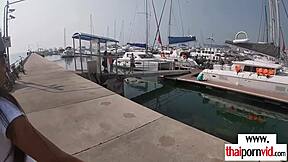 I am an amateur Thai teen in a sexy uniform getting fucked by a big white dick.