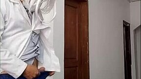 Sex in the doctor's office with dirty hospital professionals.