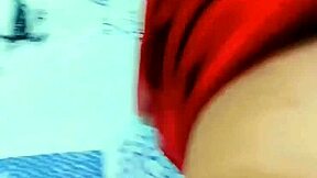 I'm a red hot sissy and this shemale is dominating me with her dildo