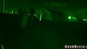Arab Actor And Girls Pissing While Sneaking In Military Base