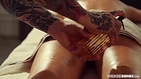 感官解压1 Zlata Shine深喉娇小金发