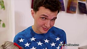 bikini bffs make sad cock happy in foursome with big monster cocks