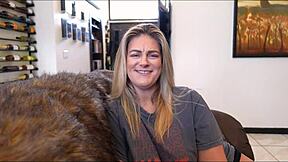 My friends divorced mom wants to practice with me part 1