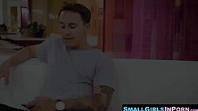 cute ariel skye rides long cock eagerly before facial blast