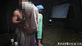 is this skinny teen sneaking into the army base for blowjobs?