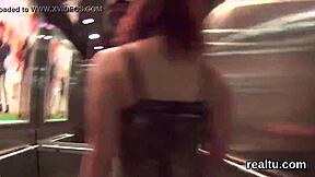 Perfect czech teen seduced in mall and penetrated in pov