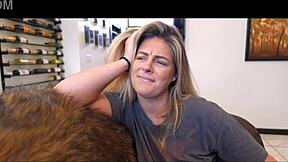 My friends divorced mom wants to practice with me part 1