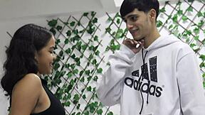 Latina Stepsister Asks For Rough Sex On Pool Table!