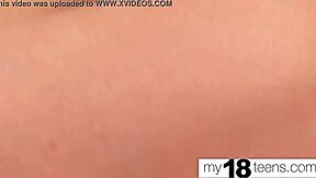 My18teen MASTURBATES tight pussy solo.