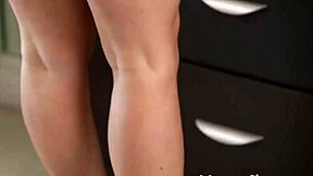 Busty stepmom QUEENS lesbian teen OUTDOORS in a classy setting.