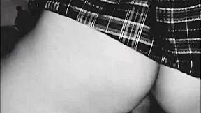 Love makes me so happy, Cristiana, as your boyfriend fucks you in school uniform at the party.