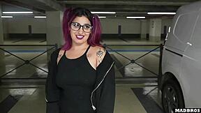 A Very Slutty Chilean Gets Her Big Ass Pounded In Public Parking Lot And Anal