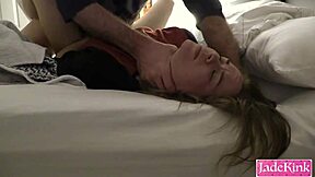 SUBMISSIVE SLUT HARDCORE FUCKING AND ROUGH BACKHAND FACE SLAPPING!