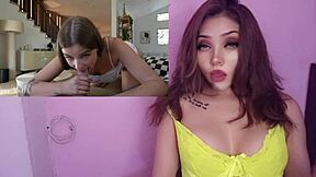 Petite Latina Stepsister Learns Sex From Stepbrother