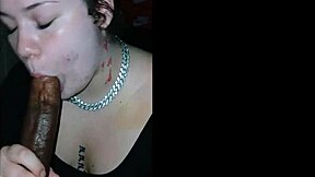 sexy young lady sucks big dick, takes massive facial!