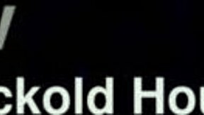 Young married woman fucks several guys hidden from husband