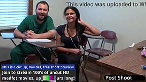 freshman gets mandatory hitachi orgasm from doctor-tampa - yesenia sparkles