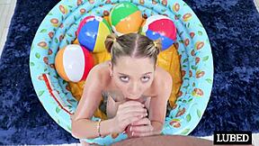 did becky summer get oiled and creampied?