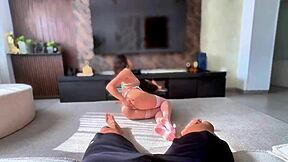 Latina Babe Shakes Ass For Stepson With Big Black Cock