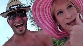 Blonde teen 18+ anal fucked by big white cock and big dildo