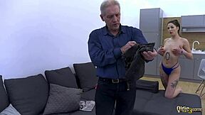 Sharing adventures with beautiful young babes in threesome