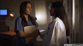 Latina Doctor Seduces Nurse To Comply To Stay Out Of Trouble