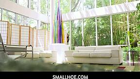 Smallhoe - tiny 18+ asian beauty mina luxx sucks her bfs thick cock after game of hide and seek