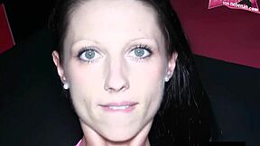 thin german sluts get thick anal and vaginal creampie at swinger club party