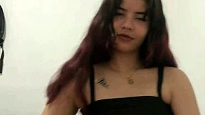 petite teen climbs into stepbro's bed for hardcore sucking and riding his big cock 😏