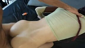 Couple Fingers Pink Pussy Then Assfucks Virgin Ass