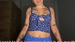 train my pussy before date! huge facial follows